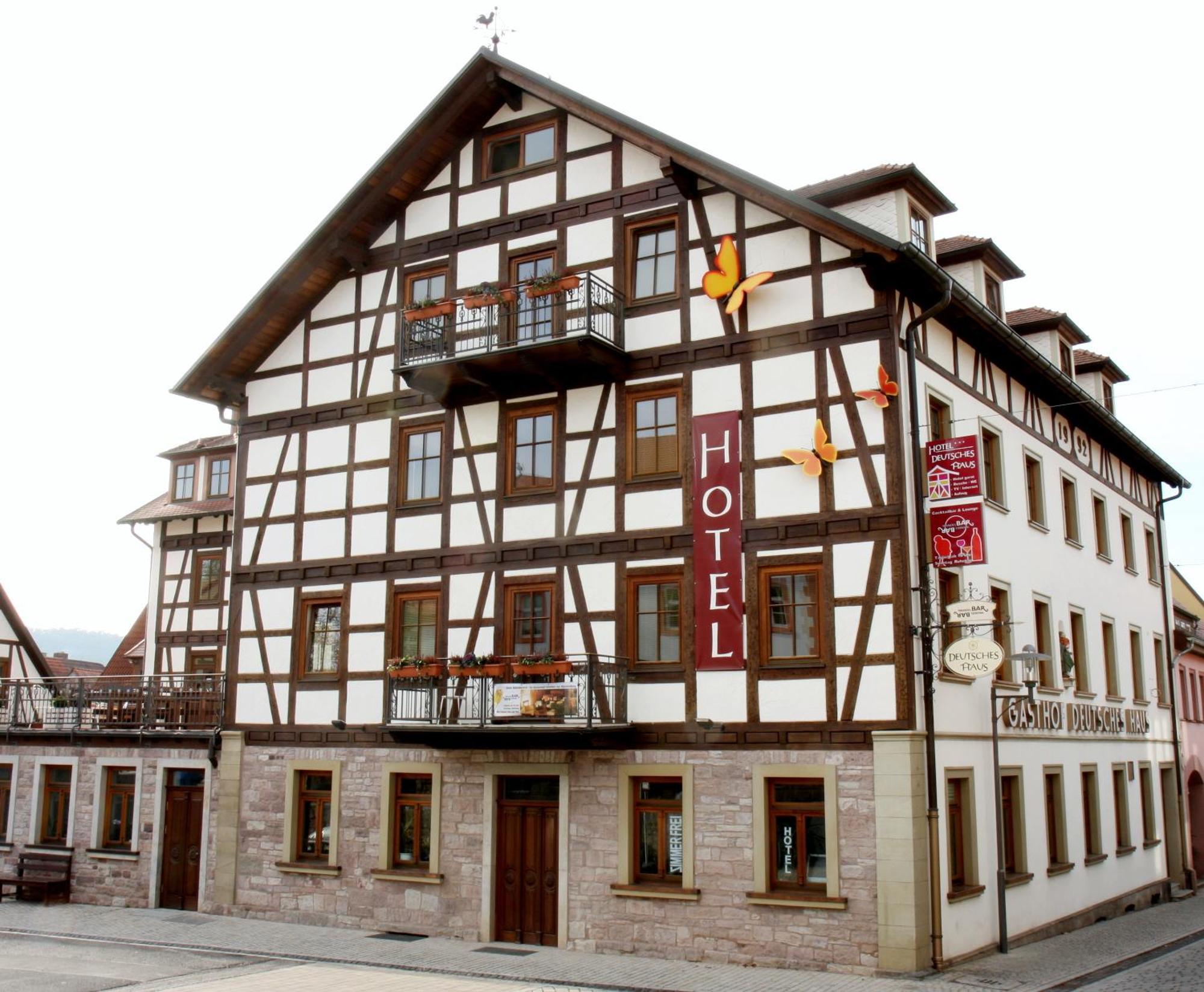 Hotel Deutsches Haus Hammelburg Eksteriør bilde